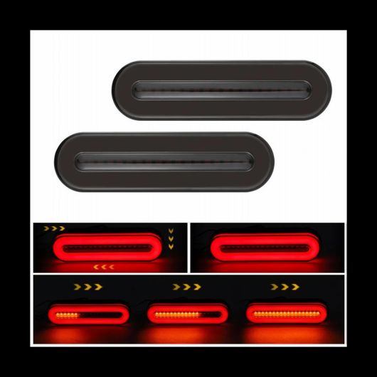 12 - 24V 防水 トラック LED テールライト リア ランプ ストップ リバース インジケーター フォグライト 適用:トレーラー トラック テールライト AL-SS-3012 AL Car light|オートパーツエージェンシー