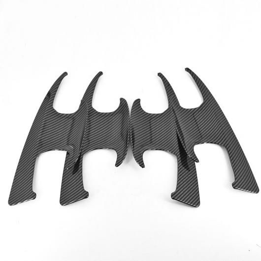適用: トヨタ カローラ 2014 2015 2016 2017 2018 カーボンファイバー クローム ドア ハンドル カバー トリム ステッカー スタイリング アクセサリー ボウル AL-RR-0862 Exterior parts for cars