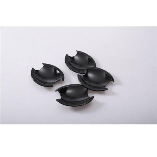 適用: 日産 アルティマ 2007-2012 光沢ブラック クローム ドア ハンドル カバー ステッカー スタイリング アクセサリー ブラック ボウル AL-RR-1683 Car parts