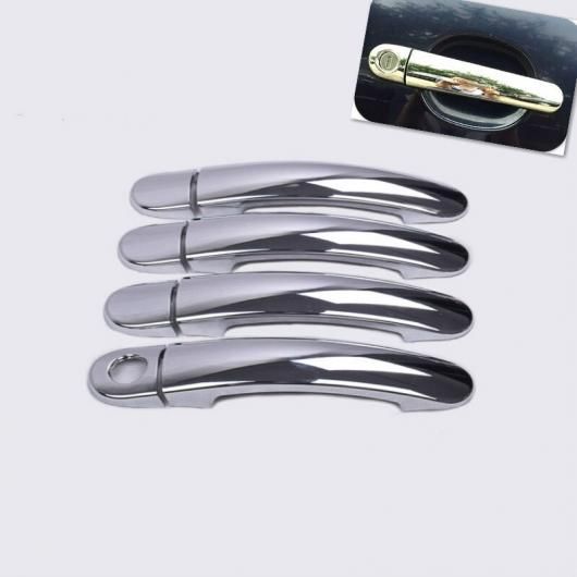 適用: セアト レオン 1M 1P 1999-2012 クローム ドア ハンドル カバー トリム セット TDI TSI TFSI クプラ FR AL-RR-0061 Exterior parts for cars