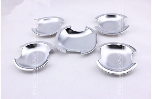 適用: トヨタ RAV4 5-ドア 2006 2007 2008 2009 2010 2011 2012 2013 ABS クローム ドア ハンドル カップ ボウル カバー トリム AL-RR-0721 Exterior parts for cars