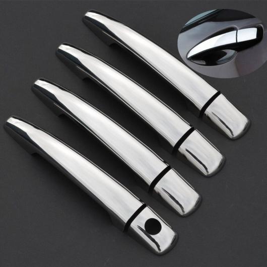 適用: プジョー/PEUGEOT 301 2012-2019 クローム ドア ハンドル カバー トリム ステッカー AL-RR-1227 Exterior parts for cars|オートパーツエージェンシー
