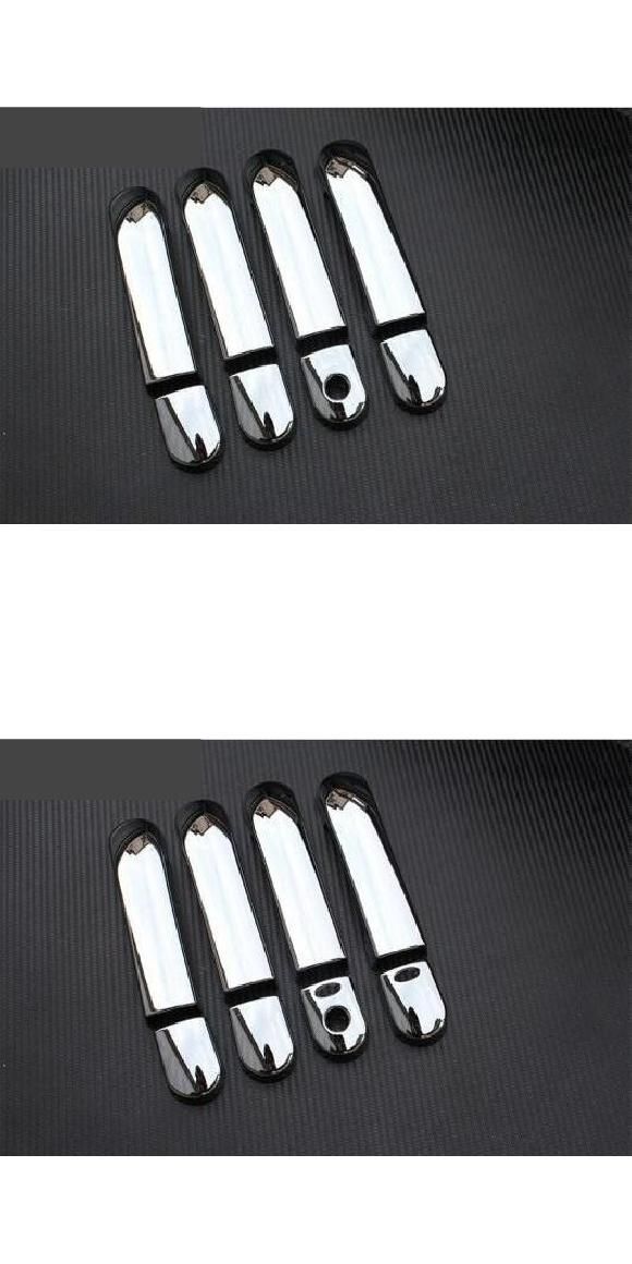 適用: 日産 ティーダ C11 2004-2011 クローム ドア ハンドル カバー ティーダ ラティオ ヴァーサ TRAZO セダン 2006 アクセサリー ハンドル ボタンなし・ハンドル 2ボタン AL-RR-1746 Exterior parts for cars