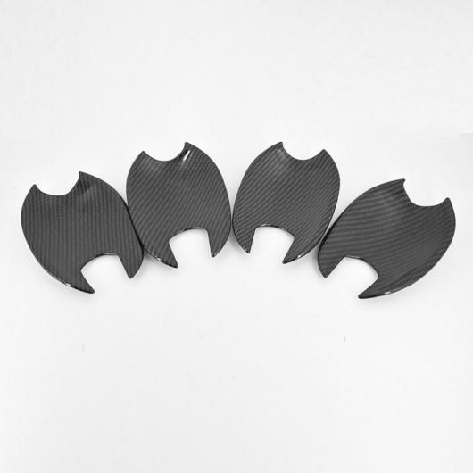 カーボンファイバー クローム ドア ハンドル カバー インテリア トリム 適用: マツダ CX-8 CX8 CX 8 2019 2020 スタイリング アクセサリー カーボン ボウル AL-RR-1891 Exterior parts for cars