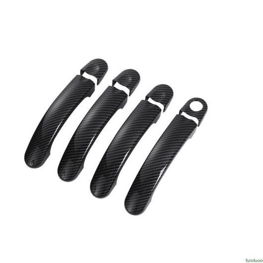 カーボンファイバー クローム ドア ハンドル カバー トリム 適用: VW ジェッタ MK5/VW ゴルフ プラス ゴルフ GTI 2006-2010 スタイリング アクセサリー カーボン AL-RR-1910 Car parts｜オートパーツエージェンシー