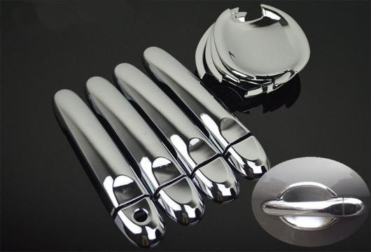 適用: 日産 ノート E12 日産 ヴァーサ/ティーダ 2012-2018 日産 マーチ マイクラ 2010-2015 クローム ドア ハンドル + カップ ボウル カバー トリム AL-RR-1778 Exterior parts for cars