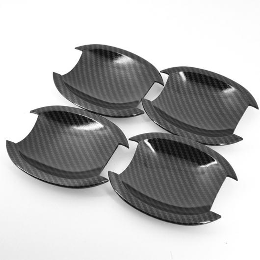 クローム カーボンファイバー ドア ハンドル カバー 適用: 日産 ヴァーサ/ティーダ 2004-2011 スタイリング アクセサリー デカール ステッカー ハンドル 2ボタン～ボウル AL-RR-1972 Exterior parts for cars