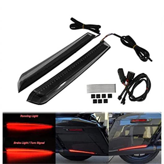 LED ランニング ブレーキ ウインカー ライト 適用: 2014-2022 ハーレー ツーリング モデル スモーク/レッド AL-SS-2163 AL Car parts