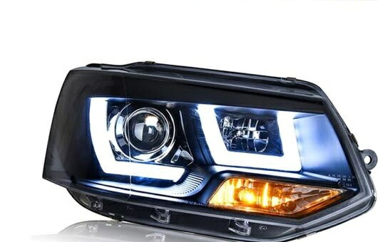 ヘッドライト 適用: マルチバン T5 2012~2016 LED ヘッドランプ デイタイムランニングライト DRL バイキセノン HID 4300K～8000K 35W・55W AL-HH-0048 Car parts