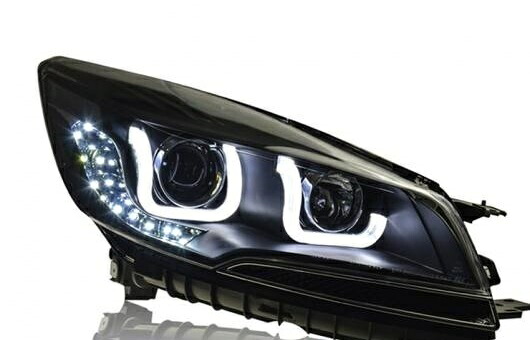 ヘッドライト 適用: フォード/FORD クーガ 2013-2015 LED ヘッドランプ デイタイムランニングライト DRL バイキセノン HID 4300K～8000K 35W・55W AL-HH-0148 Car parts