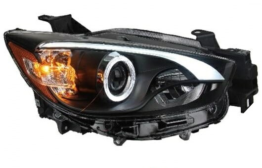 適用: マツダ CX-5 ヘッドライト 2013-2015 LED ヘッドランプ DRL プロジェクター H7 HID バイキセノン レンズ 4300K～8000K 35W・55W AL-HH-0231 Car parts｜オートパーツエージェンシー
