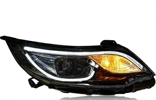 ヘッドライト 適用: 起亜 K2 2015-2016 LED ヘッドランプ デイタイムランニングライト DRL バイキセノン HID 4300K～8000K 35W・55W AL-HH-0272 Car parts