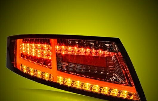 テール ランプ 適用: アウディ/AUDI TT ライト 2006-2013 LED リア DRL + ブレーキ パーク シグナル ストップ レッド AL-HH-0293 Car parts