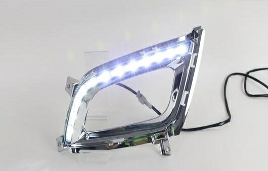適用: 起亜 K5 LED DRL フォグ ランプ デイタイムランニングライト 高光度 ガイド AL-HH-0493 Car parts