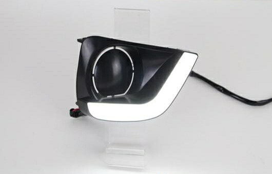 適用: トヨタ ヴィオス LED DRL フォグ ランプ デイタイムランニングライト 高光度 ガイド ライト AL-HH-0557 Car parts