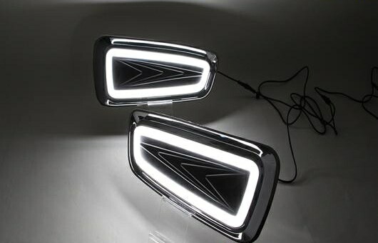 適用: フォード/FORD ラプター F150 LED DRL 高光度 ガイド フォグ ランプ デイタイムランニングライト AL-HH-0562 Car parts