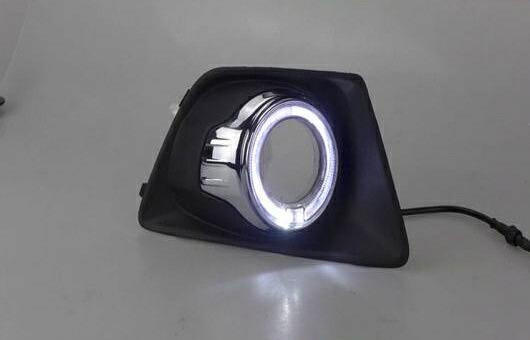 適用: フォード/FORD エコスポーツ 2013-2014 LED DRL 高光度 ガイド フォグ ランプ デイタイムランニングライト A AL-HH-0591 Car parts