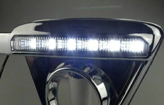 適用: マツダ CX-5 2012-2014 LED DRL フォグ ランプ デイタイム ランニング 高光度 ガイド ライト B スタイル AL-HH-0633 Car parts