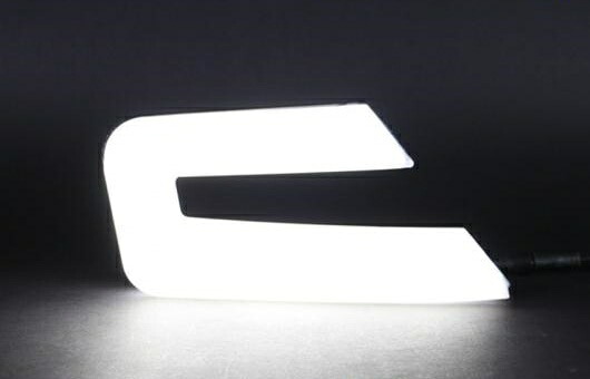 適用: ホンダ アコード 2013-2015 LED DRL デイタイムランニングライト 高光度 ガイド フォグライト フォグランプ AL-HH-0690 Car parts