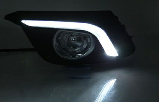 適用: マツダ MAZDA3 アクセラ 2014-2017 LED DRL フォグ ランプ デイタイム ランニング 高光度 ガイド イエロー ライト 35W ホワイト・イエロー 5500K AL-HH-0815 Car parts