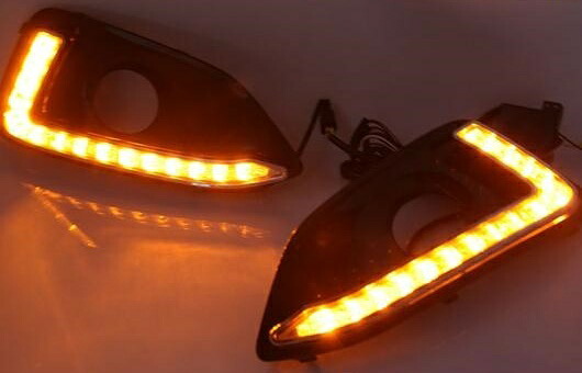 適用: シボレー/CHEVROLET マリブ 16 LED DRL フォグ ランプ デイタイム ランニング 高光度 ガイド ライト 35W ホワイト・イエロー 5500K AL-HH-0857 Car parts 34,255円