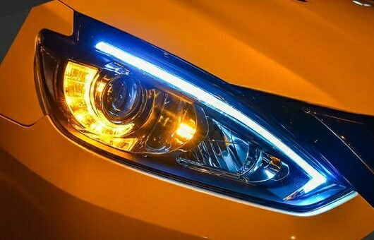 ヘッドライト 適用: 日産 シルフ 2016 LED ヘッドランプ デイタイムランニングライト DRL バイキセノン HID 4300K～8000K 35W・55W AL-HH-0980 Car parts
