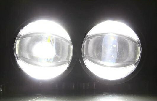 デイタイムランニングライト 06-15 適用: フォード/FORD フォーカス LED フォグ ライト オート エンジェル アイ フォグランプ DRL ハイ＆ロー ビーム 6000K 35W AL-HH-1013 Car parts