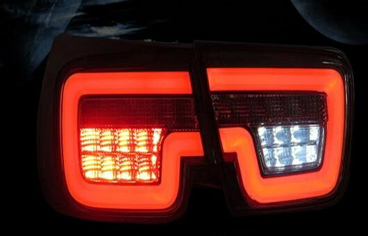 適用: シボレー/CHEVROLET マリブ LED テールライト 2012-2015 テール ライト リア ランプ DRL + ブレーキ パーク シグナル レッド AL-HH-1120 Car parts