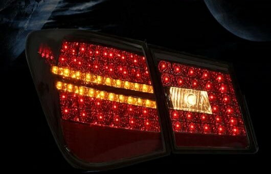 適用: シボレー/CHEVROLET クルーズ LED テールライト 2009-2015 テール ライト リア ランプ DRL + ブレーキ パーク シグナル レッド AL-HH-1124 Car parts