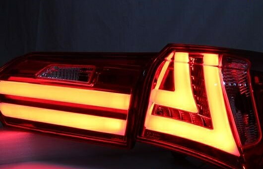 適用: テール ライト 2014 トヨタ カローラ LED リア フォグ ランプ DRL ブレーキ + パーク シグナル レッド AL-HH-1132 Car parts