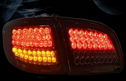 適用: ヒュンダイ/現代/HYUNDAI サンタフェ LED テールライト 2013-2016 テール ライト リア ランプ DRL + ブレーキ パーク シグナル レッド AL-HH-1201 Car parts
