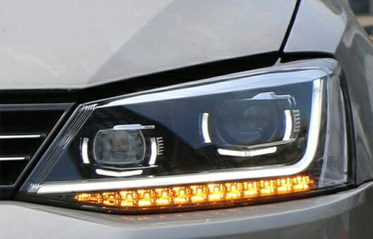 ヘッドランプ 適用: VW フォルクスワーゲン/VOLKSWAGEN ジェッタ MK6 2012-2017 ヘッドライト LED 4300K ホワイト イエロー～8000K ホワイト ブルー 35W・55W AL-HH-1321 Car parts｜オートパーツエージェンシー