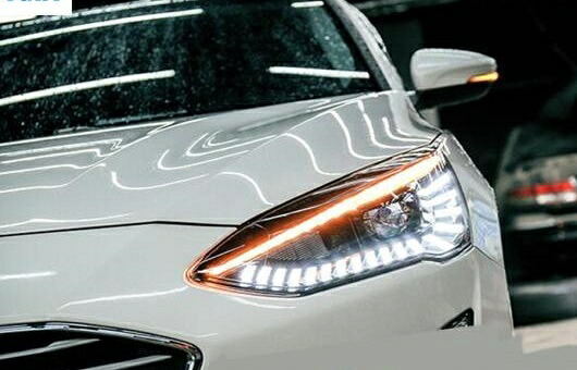 デザイン 適用: フォード/FORD フォーカス ヘッドランプ 2019 バイキセノン レンズ HID キット ヘッドライト LED DRL ダイナミック 4300K～8000K 35W・55W AL-HH-1334 Car parts