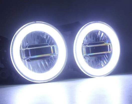 3in1 ファンクション オート LED エンジェルアイ デイタイムランニングライト プロジェクター フォグランプ 適用: フォード/FORD ファルコン 2014 2015 2016 2017 AL-HH-1407 Car parts