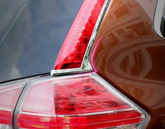 2ピース 適用: 日産 エクストレイル T32 2014 2015 2016 2017 2018 LED テールライト リア バンパー ライト ブレーキ ライト オート バルブ 装飾 ランプ AL-HH-1501 Car parts