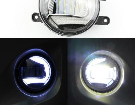 2in1 ファンクション セーフティー ドライビング オート バルブ LED デイタイムランニングライト プロジェクター フォグランプ 適用: トヨタ プリウス 2005-2018 2019 AL-HH-1528 Car parts