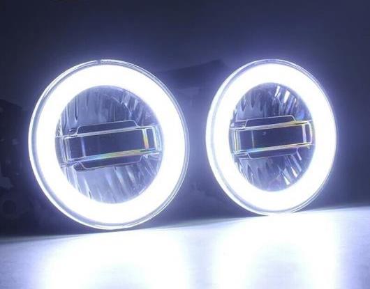 3in1 ファンクション オート LED エンジェルアイ デイタイムランニングライト プロジェクター フォグランプ 適用: スズキ エルティガ 2012-2015 2016 AL-HH-1532 Car parts