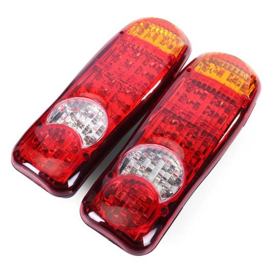 1ペア 12V LED トラック リア ライト バス バン トレーラー テールライト インジケーター ストップ リバース ランプ ローリー テールライト AL-HH-1708 Car parts｜オートパーツエージェンシー