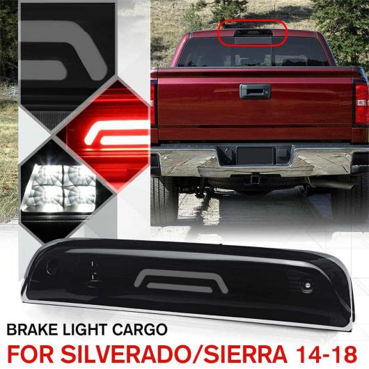LED 3RD サード ブレーキ ライト ランプ 適用: シボレー/CHEVROLET シルバラード 1500 2500HD 3500HD 2015-2018 GMC シエラ ワーニング ライト ランプ AL-HH-1729 Car parts