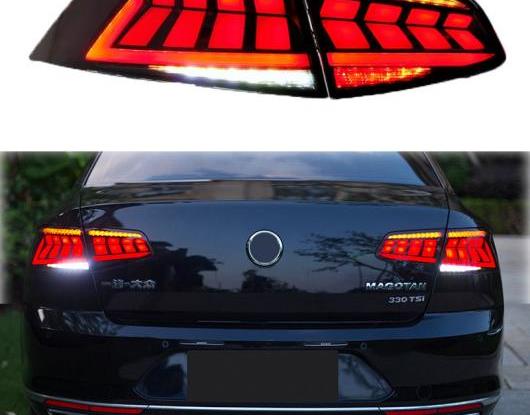 LED テールライト テールライト 適用: フォルクスワーゲン/VOLKSWAGEN VW パサート B8 2017 2018 2019 リア フォグランプ + ブレーキ + リバース + ダイナミック ターンシグナル AL-HH-1761 Car parts｜オートパーツエージェンシー