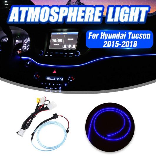 LED インストルメント パネル トリム 装飾 ライト ダッシュボード フレーム ライト ストリップ インテリア 適用: ヒュンダイ/現代/HYUNDAI ツーソン 2015 2016 2017 2018 AL-HH-1939 Car parts