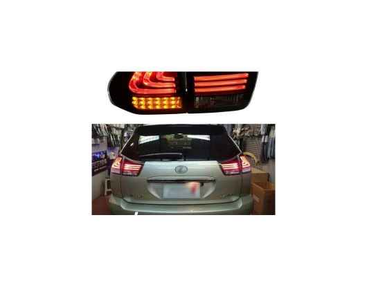 LED テールライト テールライト 適用: レクサス RX330 RX350 2004-2009 リア ランニング ライト + ブレーキ ランプ + リバース + ダイナミック ターンシグナル ブラック・レッド AL-HH-1765 Car parts