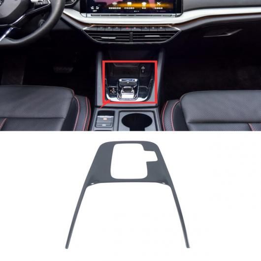 適用: シュコダ オクタヴィア MK4 RS プロ 2021 2022 ステンレス スチール ブラック ウインドウ スイッチ パネル カバー トリム ギア シフト パネル 装飾 インナー ギア シフト SR-AA-0187 Interior parts for cars