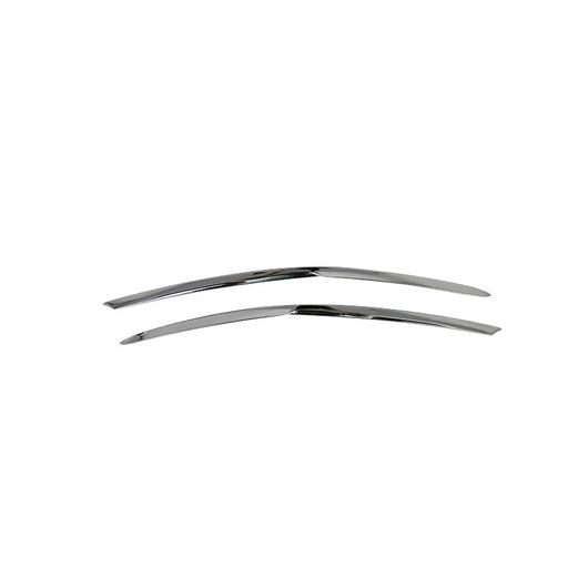 適用: MAZDA6 アテンザ 2013 2014 2015 2016 クローム ステッカー ヘッドライト アイブロー フロント ヘッドランプ アイブロー アイリッド トリム ストリップ SR-AA-0149 Interior parts for cars