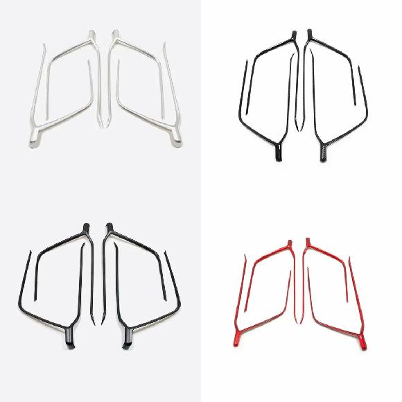 適用: トヨタ RAV4 RAV 4 XA50 2019 2020 2021-2024 ABS インナー ドア アームレスト カバー トリム インテリア 装飾 アクセサリー ガーニッシュ パーツ ABS マット～ABS レッド SR-AA-0180 Interior parts for cars