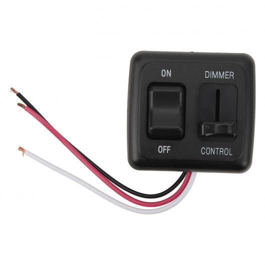 12V トグル スイッチ ハイ サイド 調光器 コントロール 適用: LED ハロゲンランプ RV トラック ストリップ 調光器 コントロール スイッチ 適用: LED タイプA SR-BB-8789 Car parts