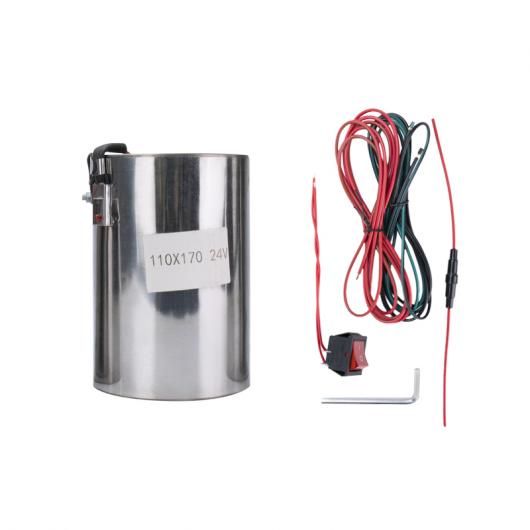 ユニバーサル 調整可能 120W ディーゼル フィルター ヒーター 12V 24V 適用: トラック ディーゼル 車両 ウィンター 冬 ディーゼル フィルター プリヒーター 110X170 12V 24V SR-CC-1394 Car parts