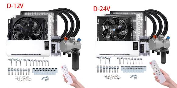 ユニバーサル ウォール-マウント オート 電動 エアコン コンプレッサー 12V 24V 適用: バン ストリート ロッド クラシック トラック D-12V・D-24V SR-CC-1115 Car parts 157,410円