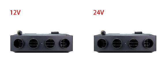 ユニバーサル エア ヒーター 12V 24V ビッグ 4 ホール ウォーター タンク ヒーター フット ヒーター 適用: クラシック ミニバス 掘削機 バン トラック トラクター パーツ 12V・24V SR-CC-1119 Car parts