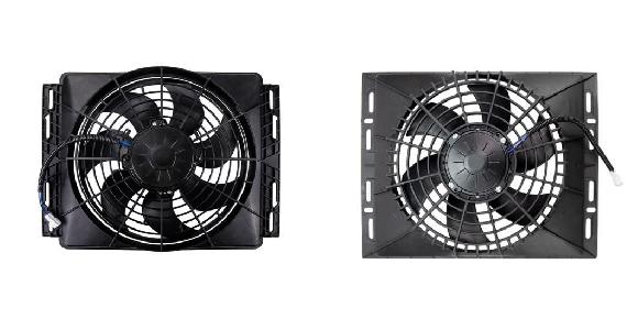 電動 ラジエーター 冷却 ファン 120W 12V 24V エアコン コンデンサー ファン エアコン ホット ロッド ラジエーター クラシック マッスルカー トラック コンデンサー 12V・24V SR-CC-1251 Car parts